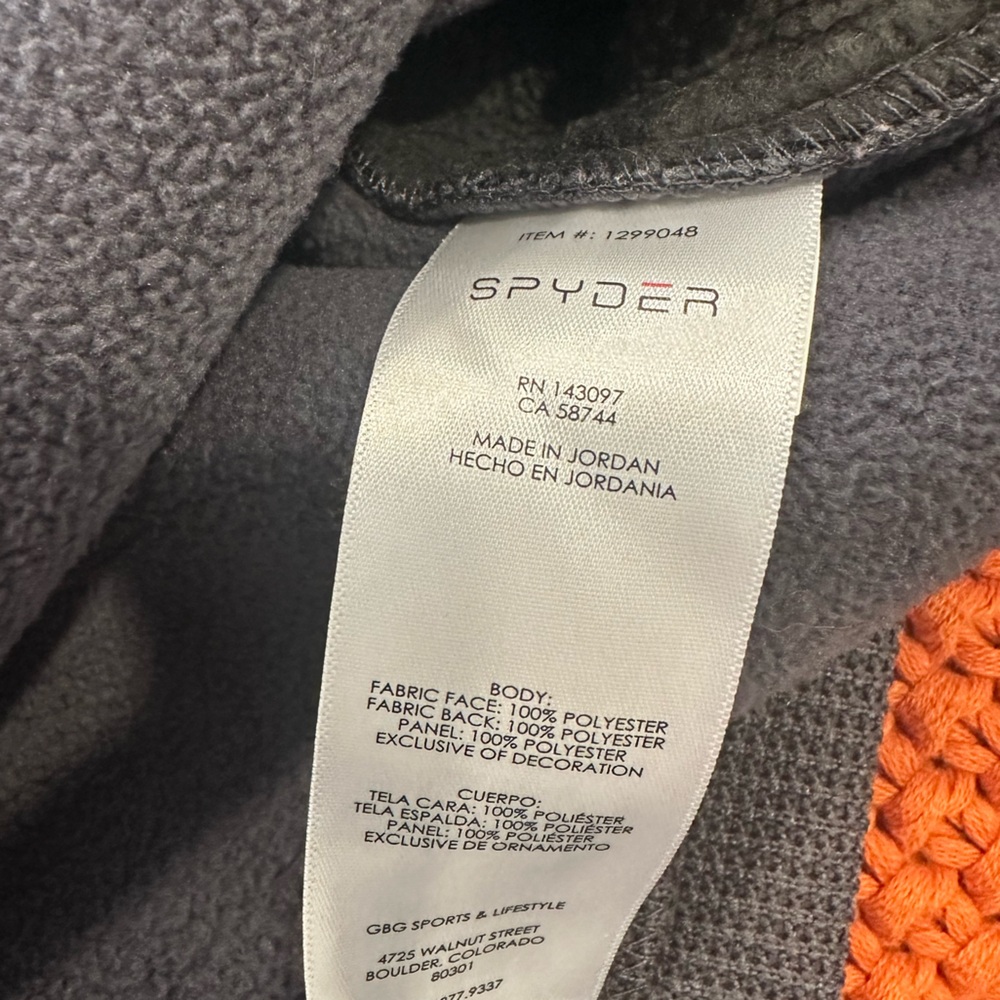 Spyder 1/4 Zip Pullover - image 6